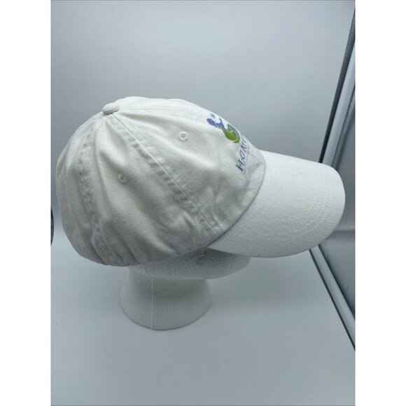 H2O At Home White Baseball Hat Cap Adjustable Strap-back Anvil Cotton - Picture 3 of 10